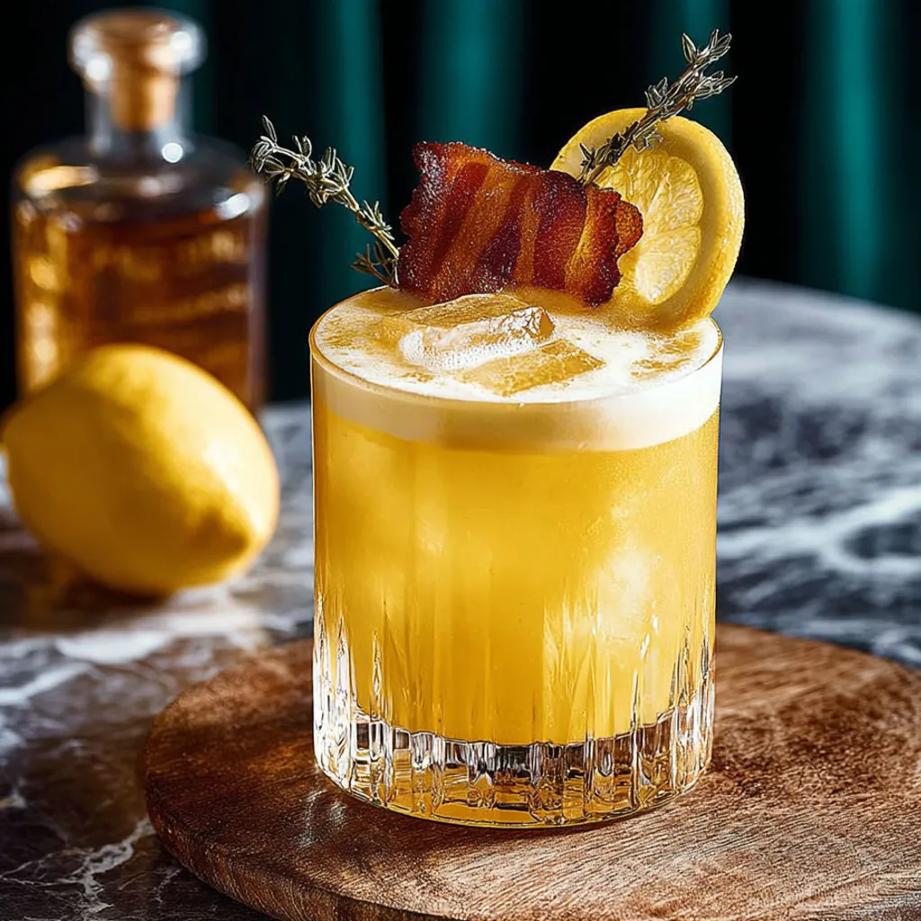 Délicieux Cocktail Whisky Sour à l'Érable: Recette Simple