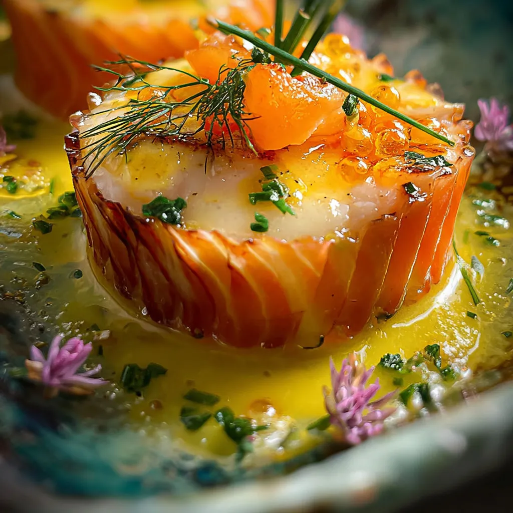 Délicieux Koulibiac Saumon: Recette Savoureuse Épinards Champignons