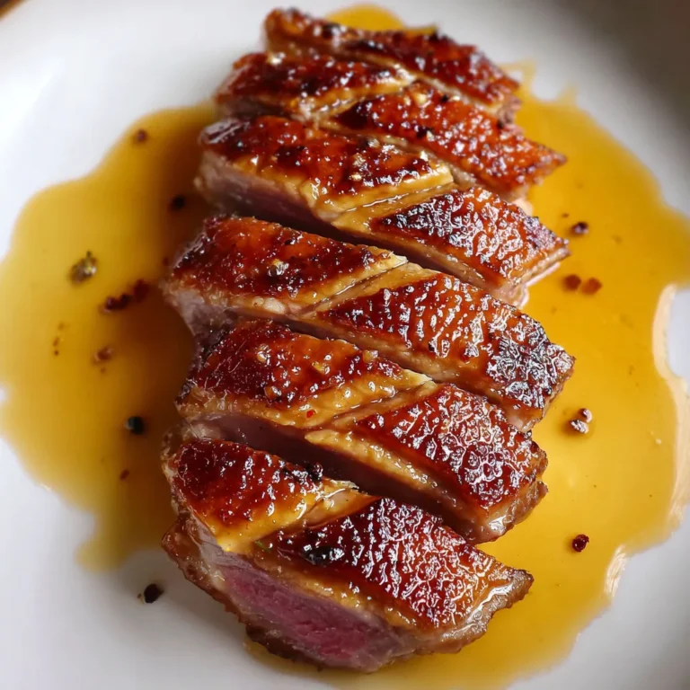 Délicieux Magrets de Canard au Miel et Epices