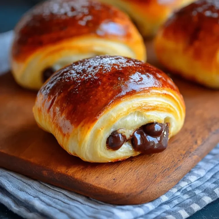 Délicieux pains chocolat briochés: recette gourmande et facile