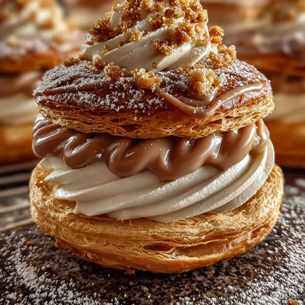 Délicieux Paris-Brest praliné croustillant