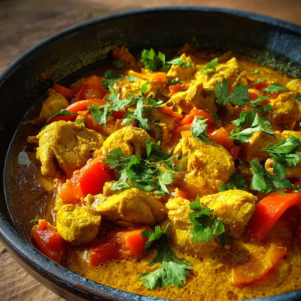 Délicieux poulet curry : recette exotique et savoureuse