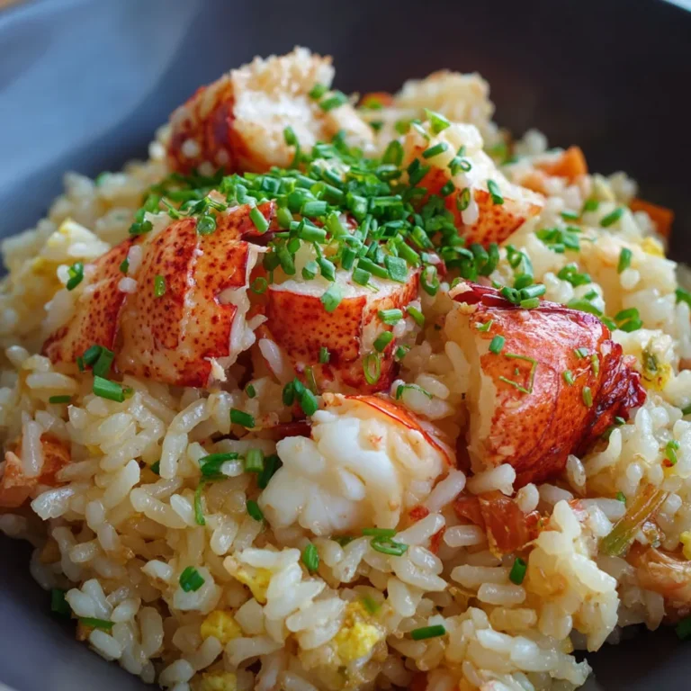 Délicieux riz frit au homard : recette gourmande SEO