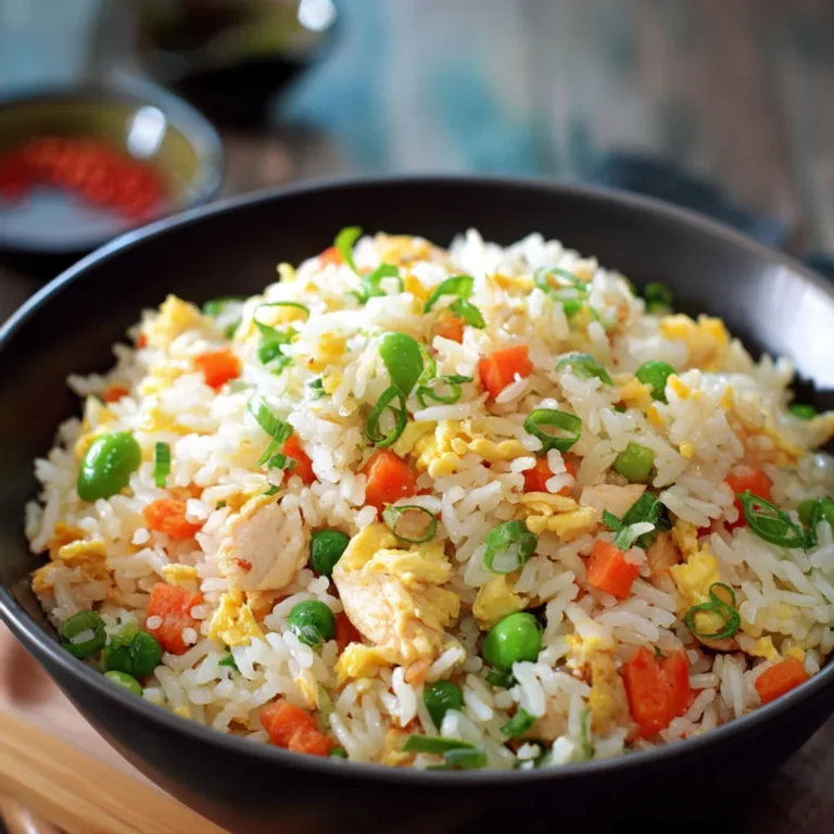 Délicieux Riz Frit Thaïlandais aux Saveurs Authentiques