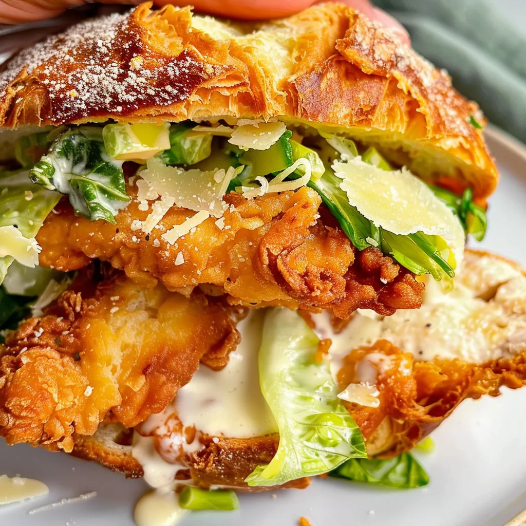 Délicieux sandwich au poulet César : recette facile et rapide
