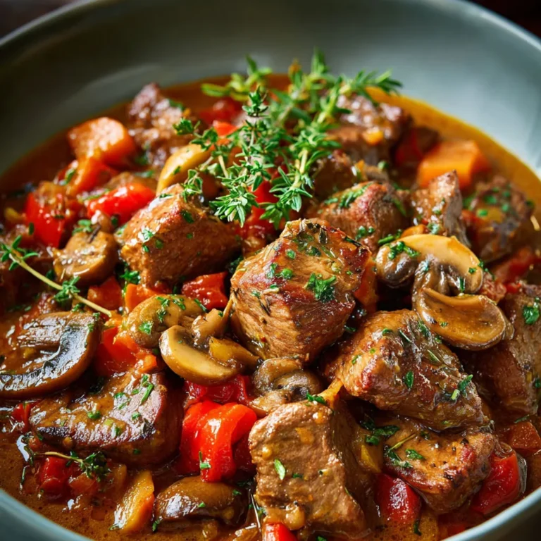Délicieux Sauté de Veau Marengo : Recette Traditionnelle Facile