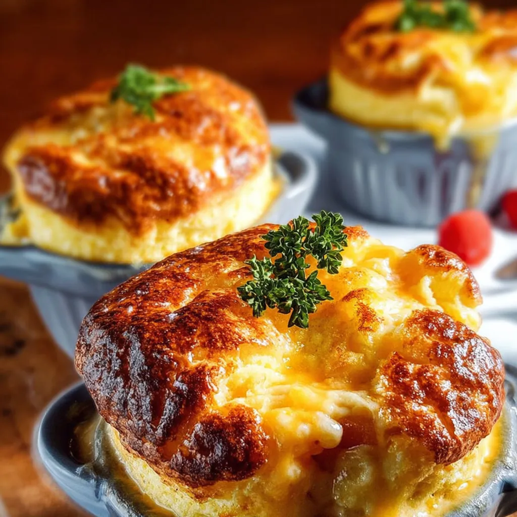 Délicieux soufflés au fromage Cantal : recette simple et savoureuse