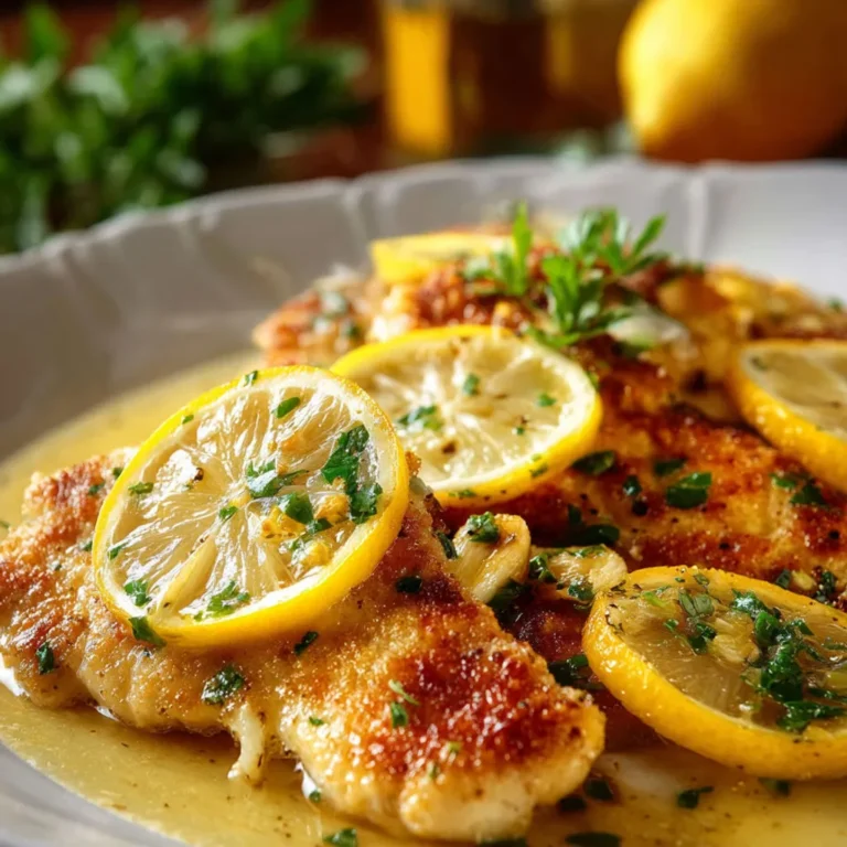 Escalopes de Poulet Citronnées: Recette Fraîche et Savoureuse