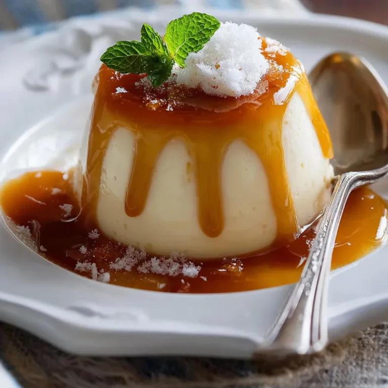 Panna cotta au caramel beurre salé: recette gourmande et onctueuse