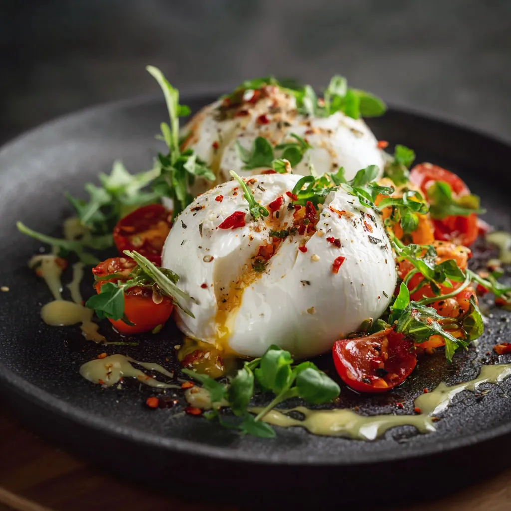 Recette burrata maison fondante: rapide et délicieuse