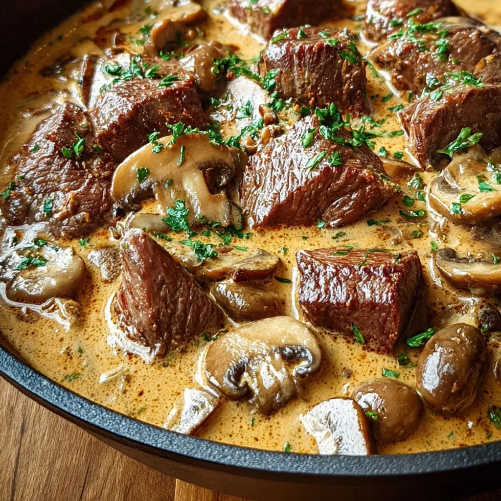 Recette de Bœuf Stroganoff : Savourez la version d'Alain Ducasse