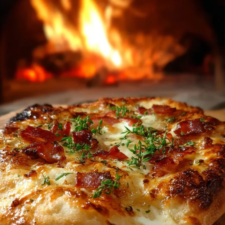 Recette express de Flammekueche savoureuse