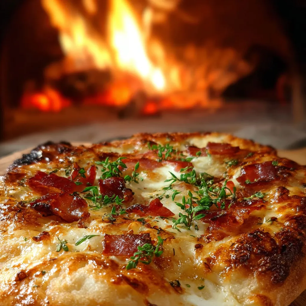 Recette express de Flammekueche savoureuse