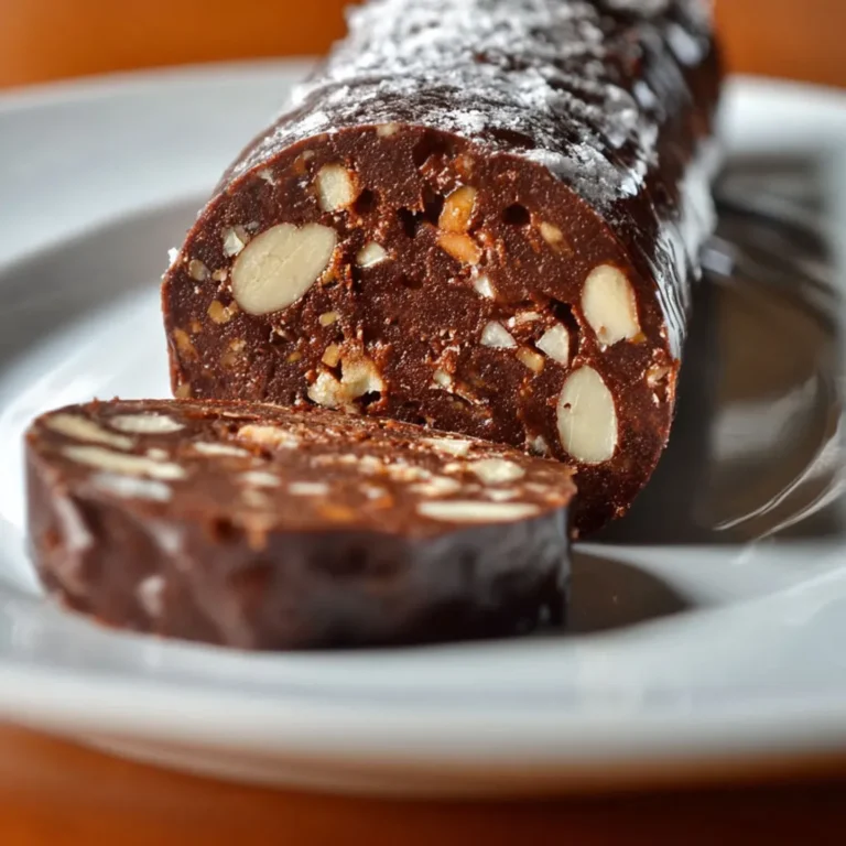 Recette facile de saucisson au chocolat: un délice gourmand