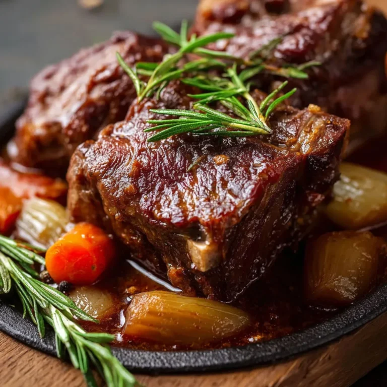 Recette: Jarret de Bœuf Braisé et Fondant