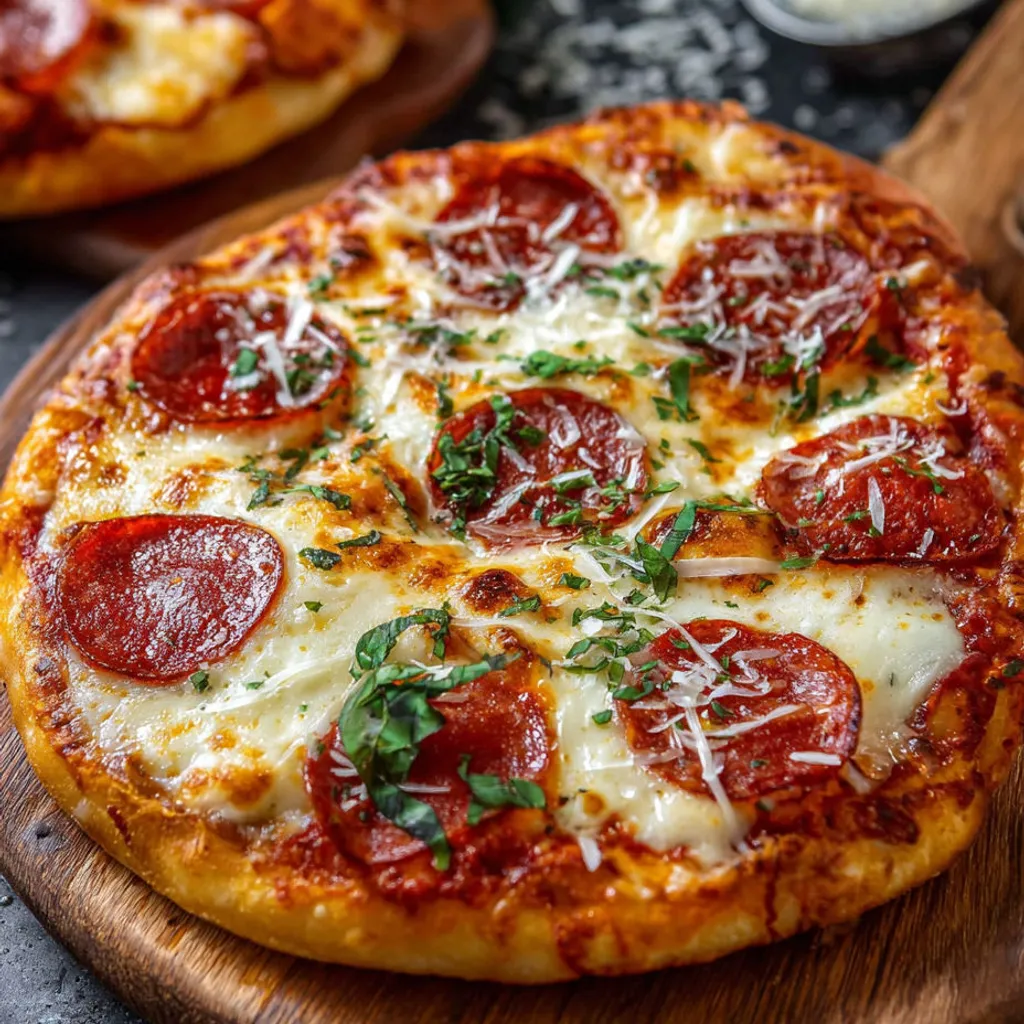 Recette Pizza croustillante facile et rapide en Air Fryer