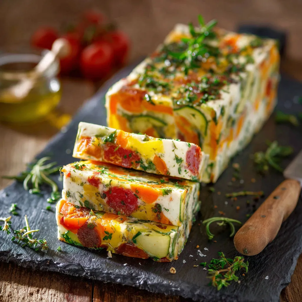 Recette Terrine Légumes Colorée et Délicieuse