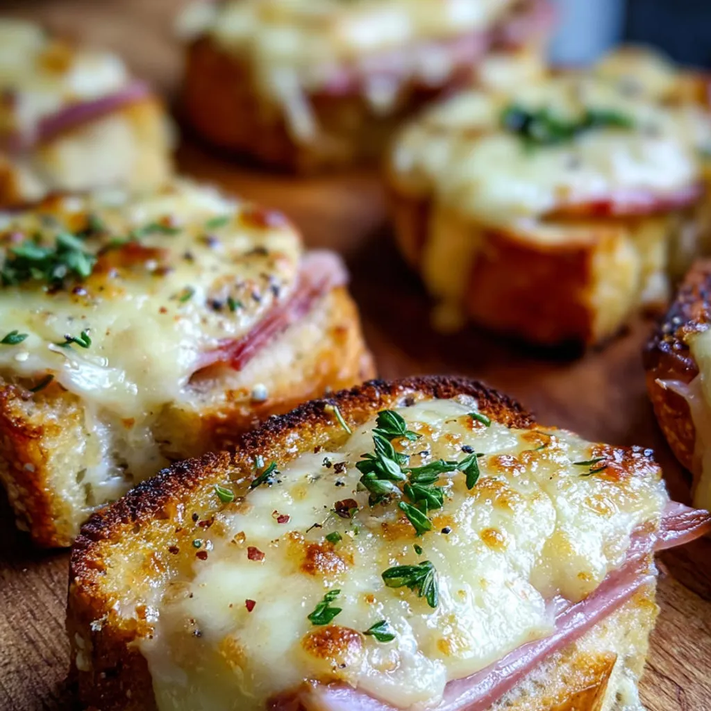 Savoureux Mini Croque-Monsieur pour l'Apéro
