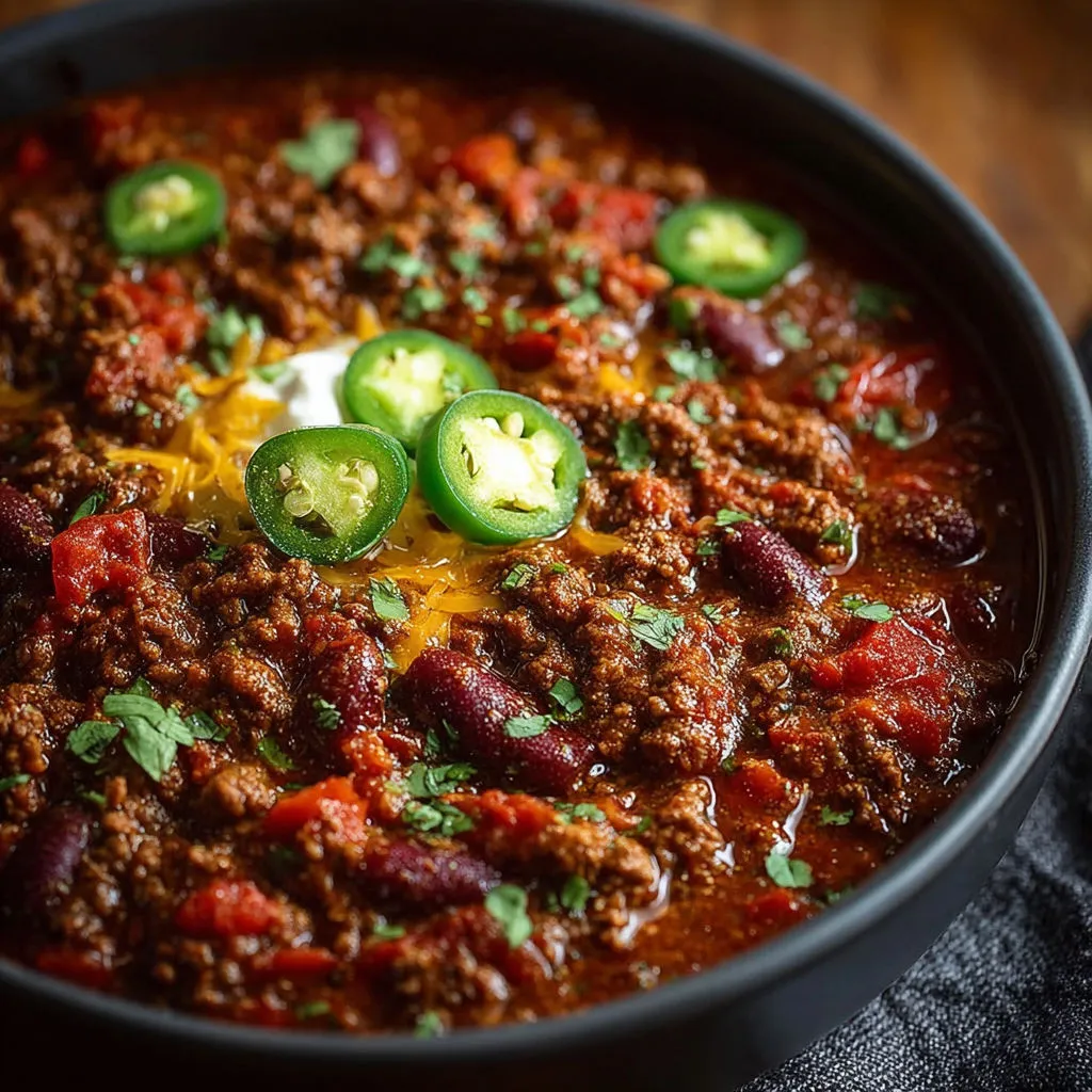 Chili protéiné épicé : recette savoureuse et riche en protéines