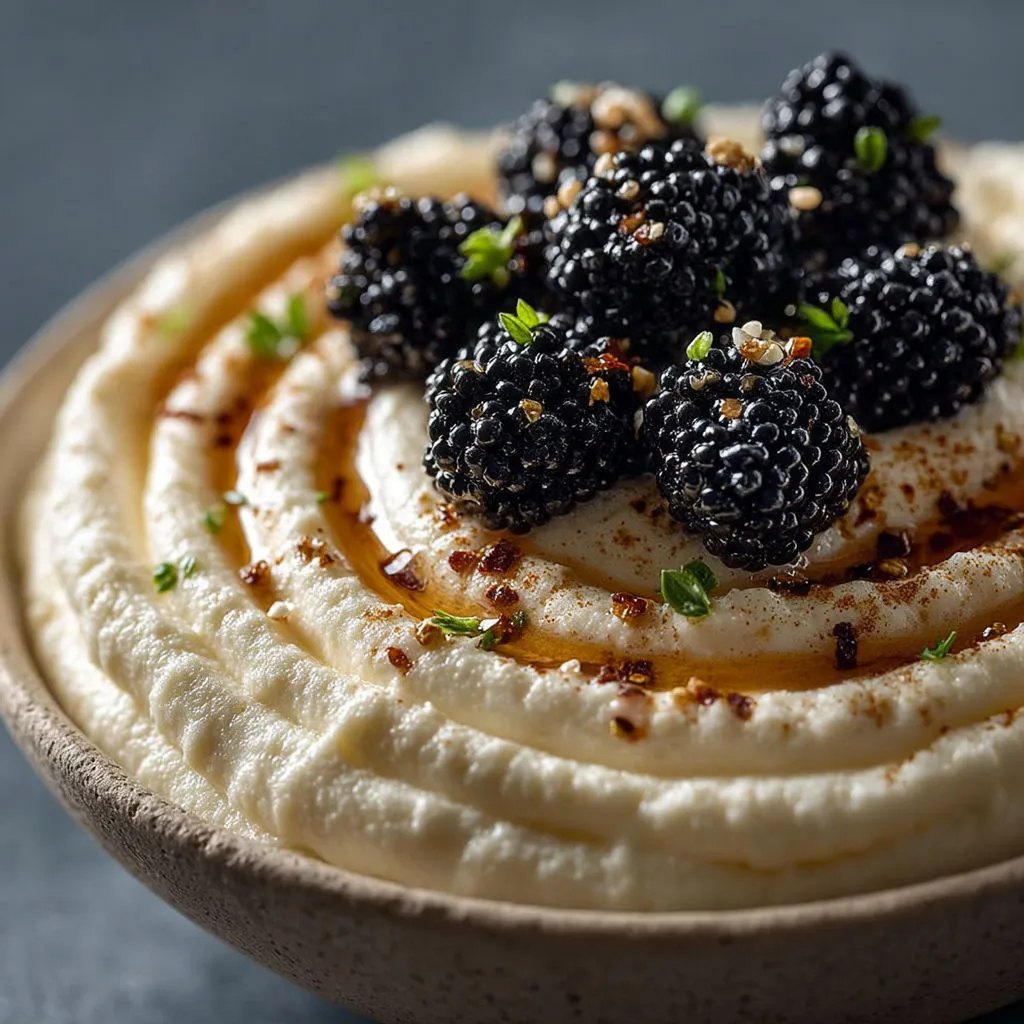 Crème onctueuse chou-fleur et caviar : recette savoureuse et raffinée