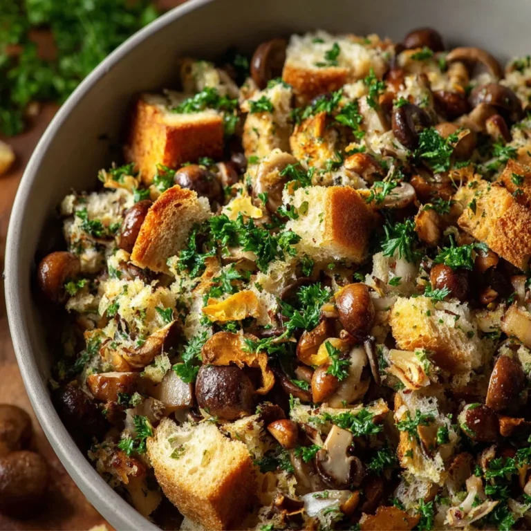 Délice festif : farce champignons et noisettes pour Noël