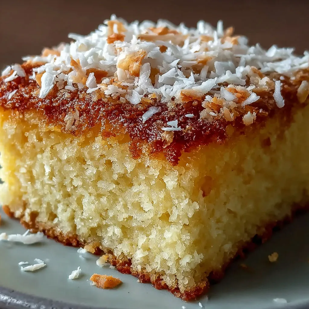 Délice moelleux : gâteau coco noix facile et savoureux