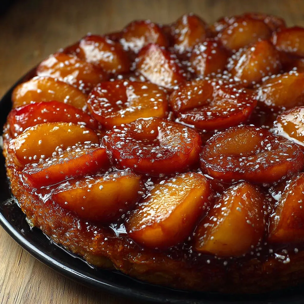 Délice sucré : Recette Tarte Tatin aux Pommes Renversée