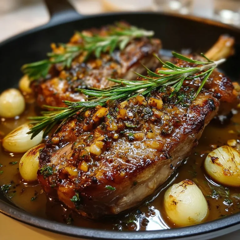 Délicieuse recette de cuisse de sanglier sucrée.