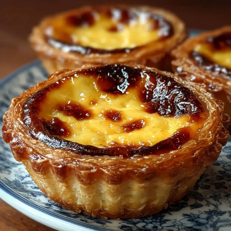 Délicieuse recette de Pastéis de Nata maison
