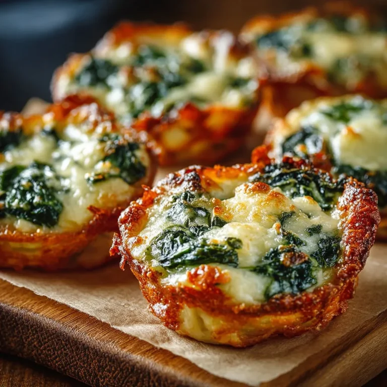 Délicieuses bouchées épinards-fromage : recette fondante et irrésistible