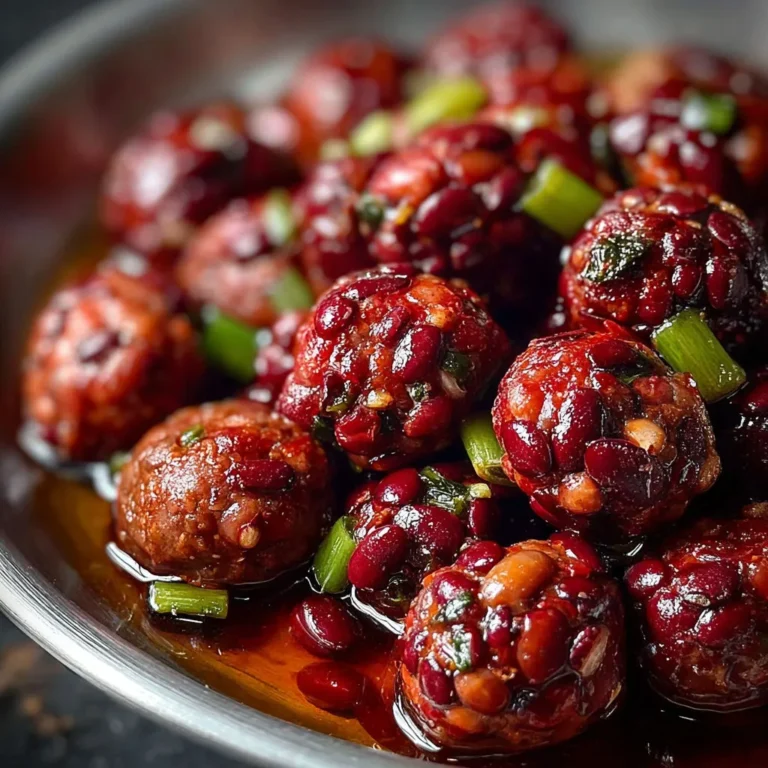 Délicieuses Boulettes Végétariennes aux Haricots Rouges