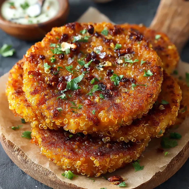 Délicieuses galettes quinoa et patate douce vegan
