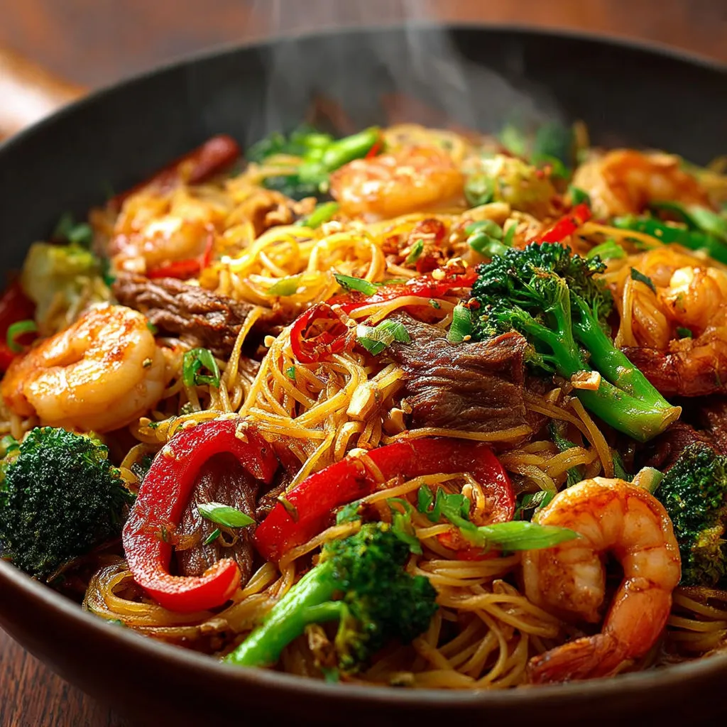 Délicieuses nouilles épicées aux cacahuètes: recette simple et savoureuse