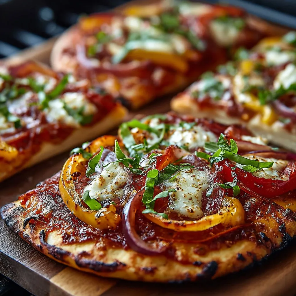 Délicieuses pizzas capicollo et poivron: recette facile et savoureuse