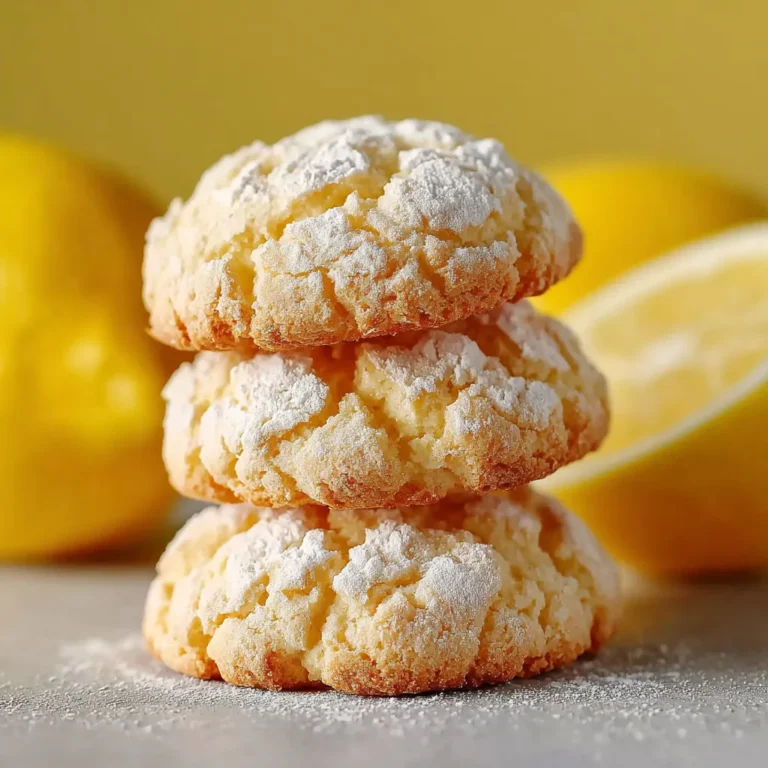 Délicieux biscuits moelleux au citron: recette simple et rapide