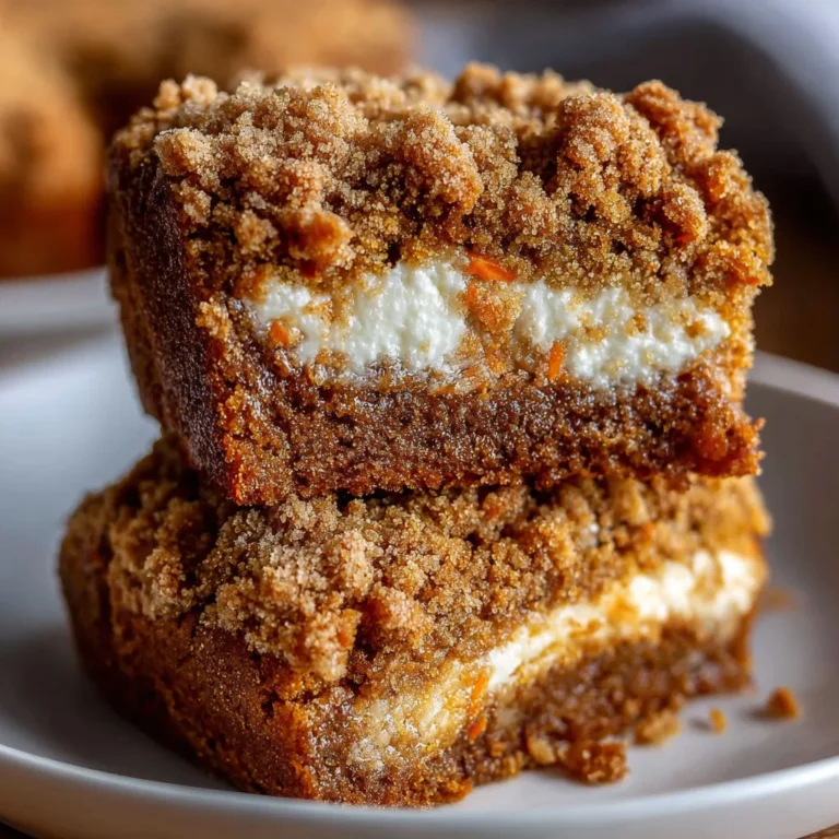 Délicieux cake carotte gingembre avec topping croustillant