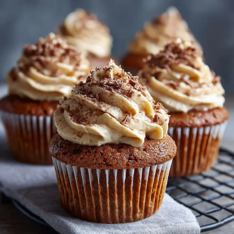 Délicieux Cupcakes Banane avec Crème au Café