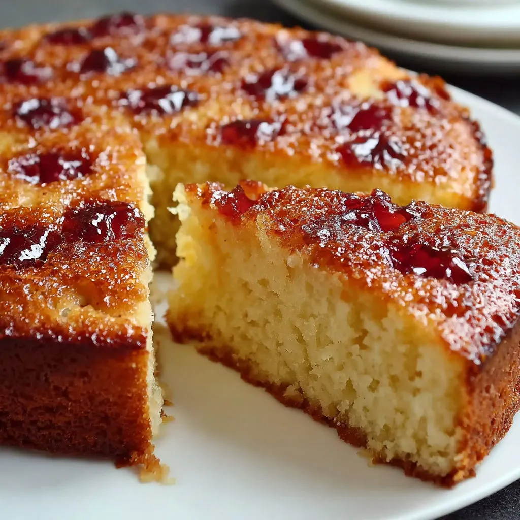 Délicieux gâteau léger et moelleux aux saveurs gourmandes