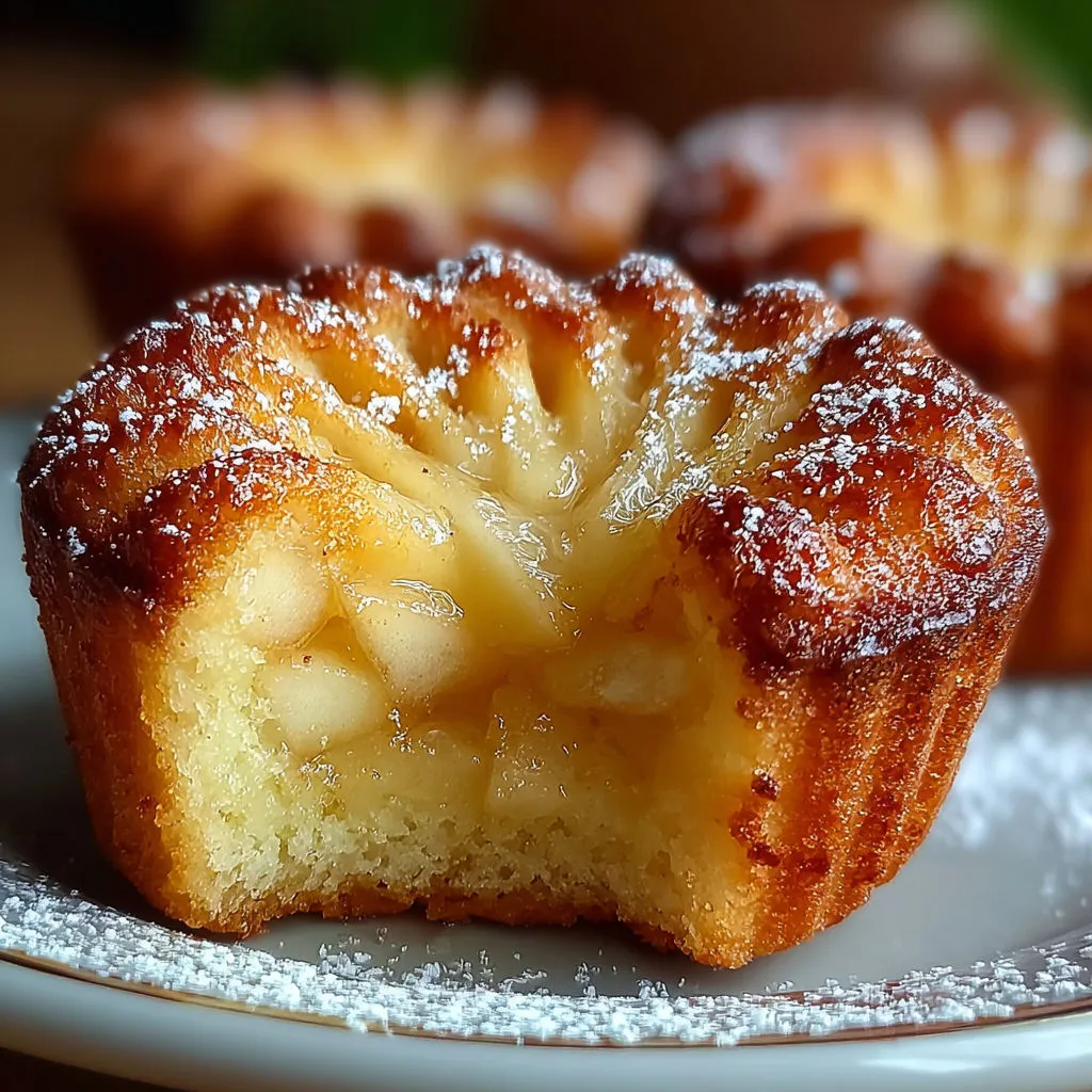 Délicieux gâteau Madeleine moelleux aux pommes - Recette facile