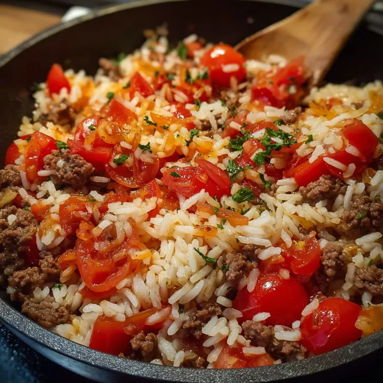 Délicieux riz à la viande : recette gourmande et facile