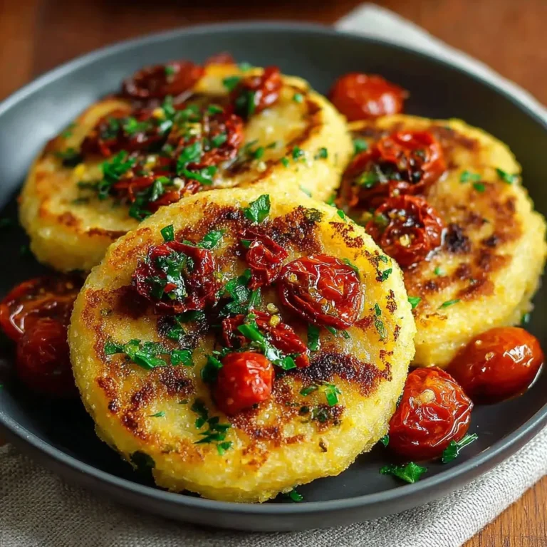 Recette de Polenta Croustillante et Savoureuse aux Tomates