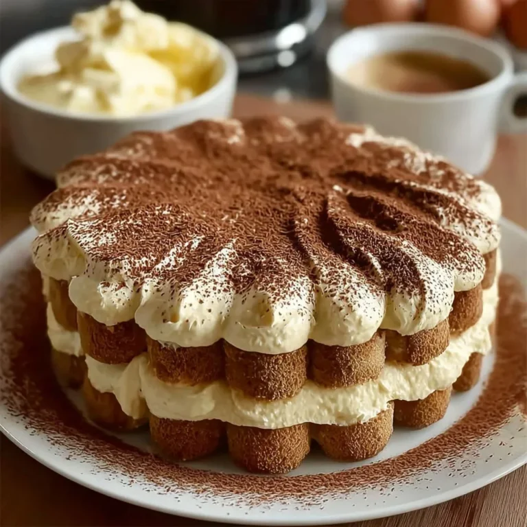 Recette facile et délicieuse de Charlotte Tiramisu maison.