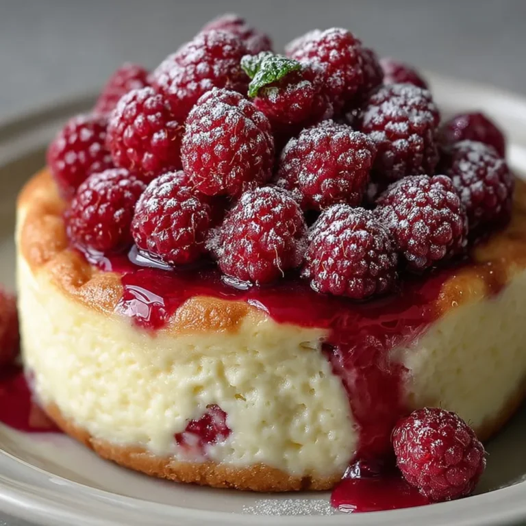 Recette Fondant Framboise Ricotta: Gourmandise Fruitée et Fondante