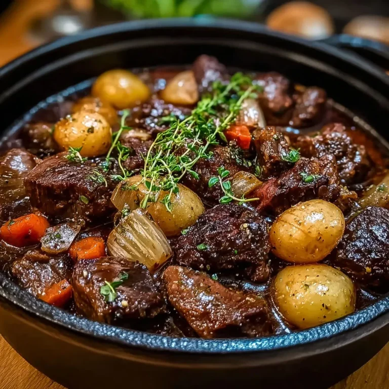 Recette savoureuse : Civet de Sanglier façon Bourguignonne