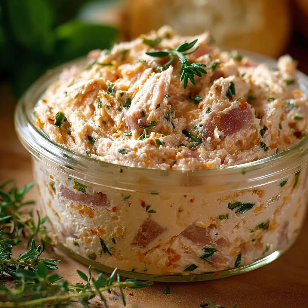 Rillettes Jambon Maison: Recette Crémeuse et Délicieuse