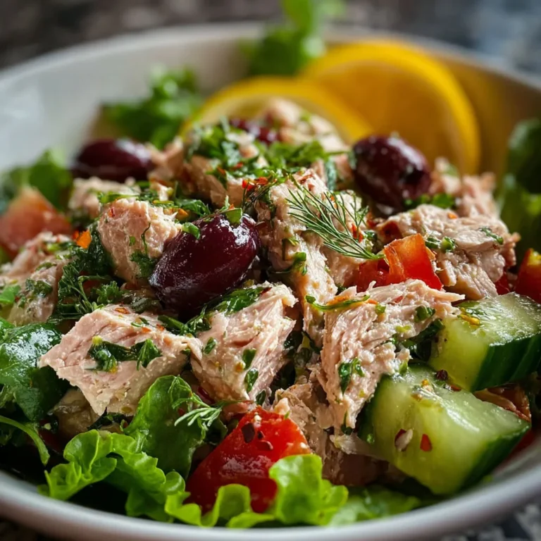 Salade thon fraîcheur : recette légère et équilibrée