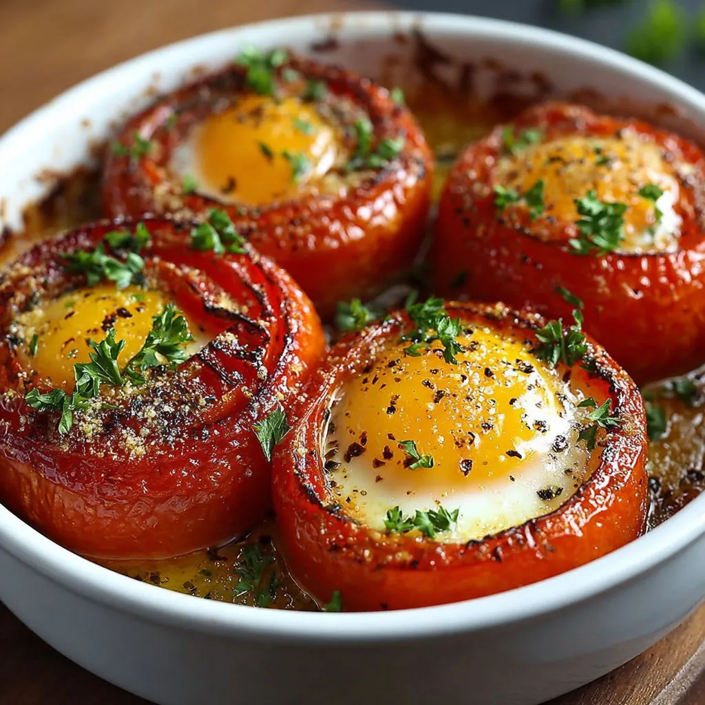 Œufs cocotte tomates piment : recette épicée à savourer